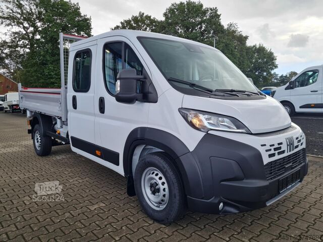 Savitarnos furgonas Fiat Ducato 35 Doka Maxi 3-Seiten-Kipper AHK TEMPOMAT