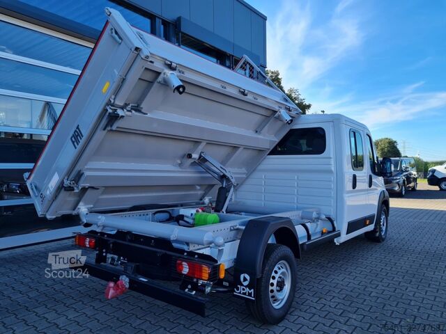 Savitarnos furgonas Fiat Ducato 35 Doka Maxi 3-Seiten-Kipper AHK TEMPOMAT