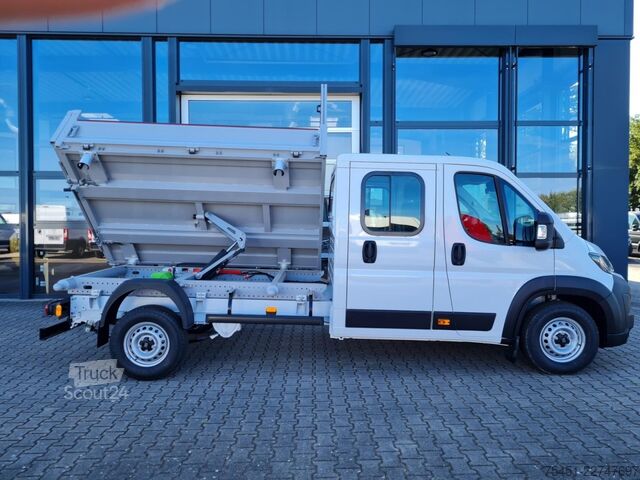 Savitarnos furgonas Fiat Ducato 35 Doka Maxi 3-Seiten-Kipper AHK TEMPOMAT