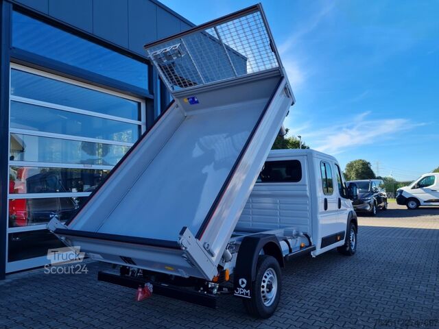 Savitarnos furgonas Fiat Ducato 35 Doka Maxi 3-Seiten-Kipper AHK TEMPOMAT