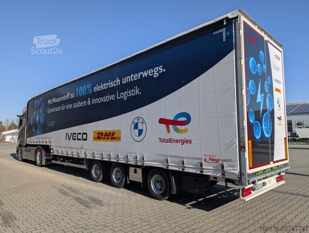  Fliegl 3-Achs Jumbo Gardinen Sattelauflieger
