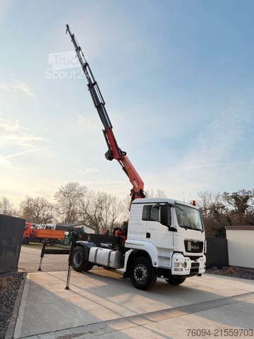 Standardní tahač MAN TGS 18.440 4x4 Kran 20m Seilwinde Greifer FUNK