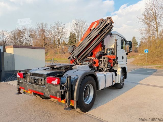 Standardní tahač MAN TGS 18.440 4x4 Kran 20m Seilwinde Greifer FUNK
