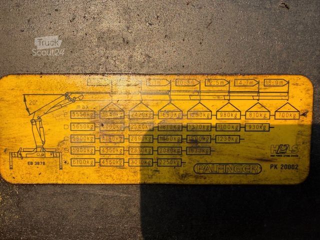 Standardní tahač MAN TGS 18.440 4x4 Kran 20m Seilwinde Greifer FUNK