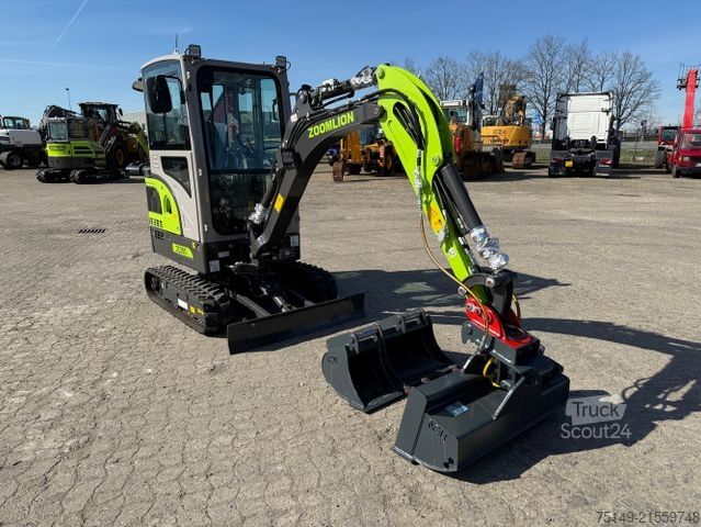 Міні-екскаватор Zoomlion ZE20G, Greifer-u. Hammerhydr., Klima,CE