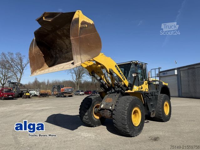 Колісний навантажувач KOMATSU WA 470-7, Schaufel 4,7m³, ZSA, Klima, Kamera