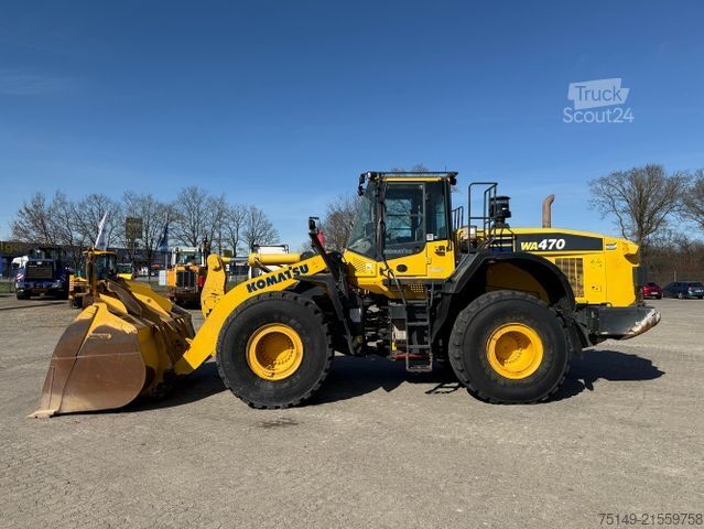 Колісний навантажувач KOMATSU WA 470-7, Schaufel 4,7m³, ZSA, Klima, Kamera