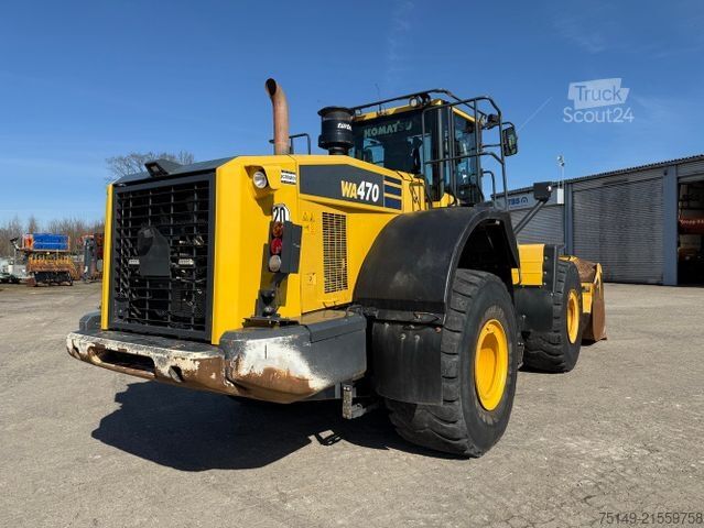 Колісний навантажувач KOMATSU WA 470-7, Schaufel 4,7m³, ZSA, Klima, Kamera