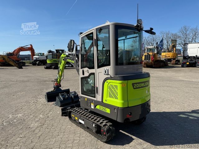 Міні-екскаватор Zoomlion ZE20G, Greifer-u. Hammerhydr., Klima,CE