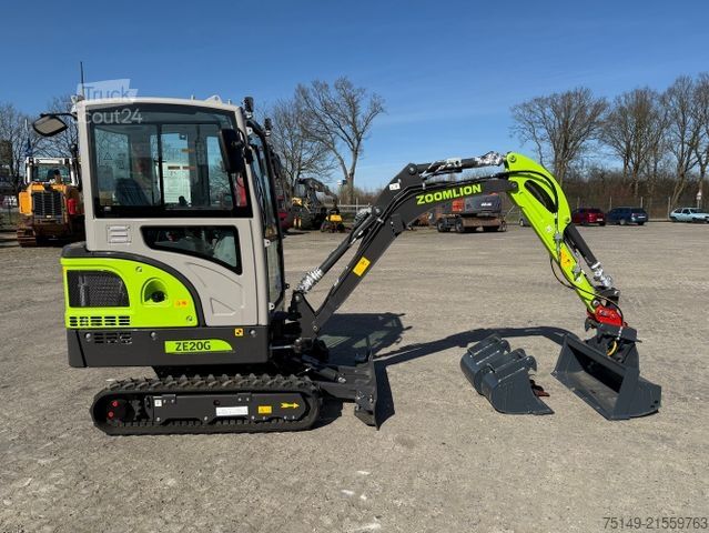 Міні-екскаватор Zoomlion ZE20G, Greifer-u. Hammerhydr., Klima,CE