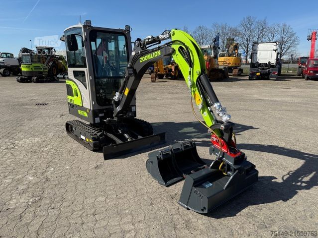 Міні-екскаватор Zoomlion ZE20G, Greifer-u. Hammerhydr., Klima,CE