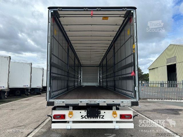Atvērta puspiekabe ar tentu Schmitz Cargobull Curtainsider Euroliner