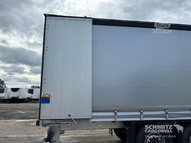 Atvērta puspiekabe ar tentu Schmitz Cargobull Curtainsider Euroliner
