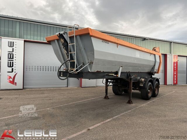 Semi-remorque benne MEILLER MHKS 41/2-G Kippmulde*24m³*Heckschütte*BPW Eco*