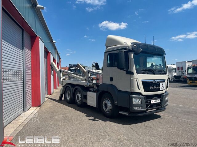 Pašizgāzējs kravas automobilis MAN TGS 26.460 6x2/4BL*Meiller AK16 Teleskop*277TKM*