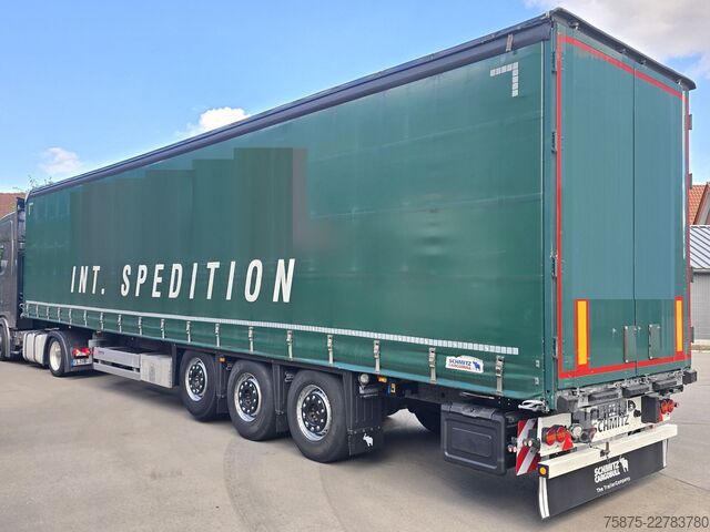Semi-remorque bâchée SCHMITZ CARGOBULL SCS 24/L - 13.62 EB *Verbreiterbar *Hubdach *TOP