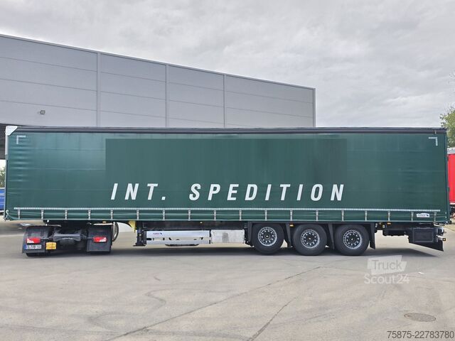 Semi-remorque bâchée SCHMITZ CARGOBULL SCS 24/L - 13.62 EB *Verbreiterbar *Hubdach *TOP