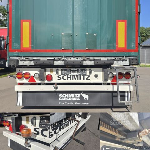 Semi-remorque bâchée SCHMITZ CARGOBULL SCS 24/L - 13.62 EB *Verbreiterbar *Hubdach *TOP