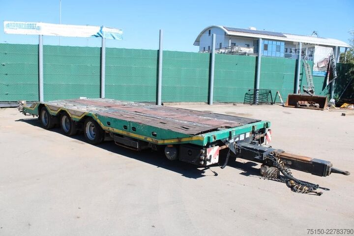 Remorque porte-engins surbaissée MEUSBURGER MPT-3 - JUMBO - Plattform - RADMULDEN Nr.: 616