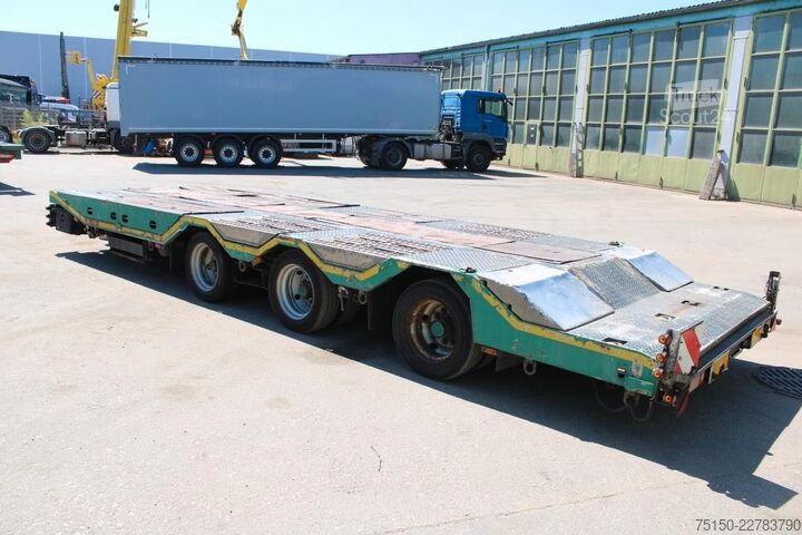 Remorque porte-engins surbaissée MEUSBURGER MPT-3 - JUMBO - Plattform - RADMULDEN Nr.: 616