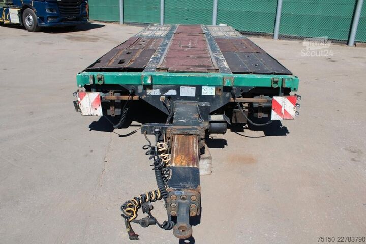 Remorque porte-engins surbaissée MEUSBURGER MPT-3 - JUMBO - Plattform - RADMULDEN Nr.: 616