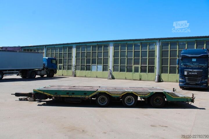 Remorque porte-engins surbaissée MEUSBURGER MPT-3 - JUMBO - Plattform - RADMULDEN Nr.: 616