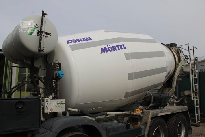Camion malaxeur à béton MAN TGS 32.430 8x4 BB STETTER 9 m³ AP ACHSE Nr: 693