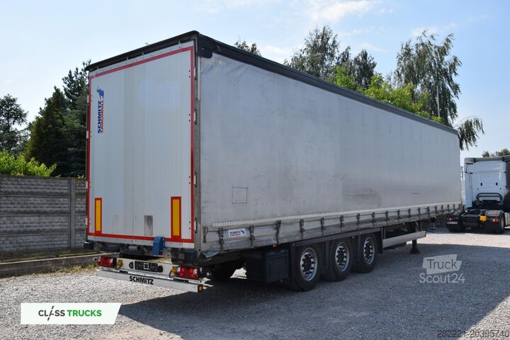 открытый полуприцеп с тентом SCHMITZ CARGOBULL SCS24/L Varios
