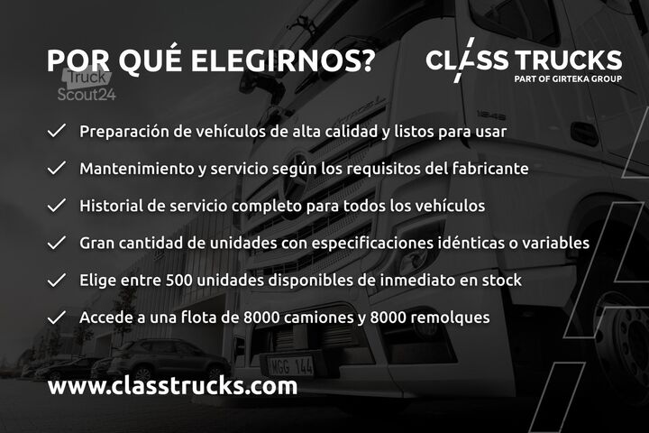 štandardná traktorová jednotka MERCEDES-BENZ Actros 5 1845 BigSpace