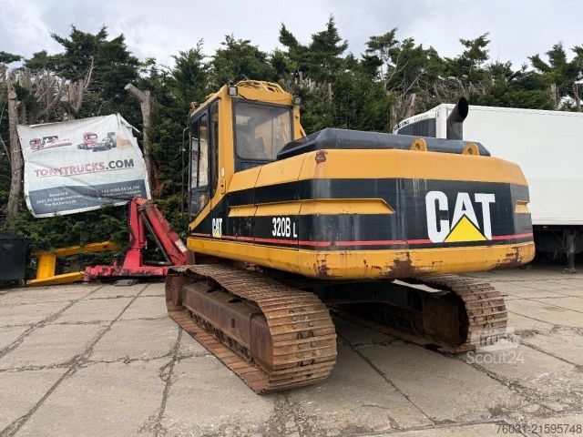 Chain excavator CATERPILLAR 320 BL Excavator Hammerline