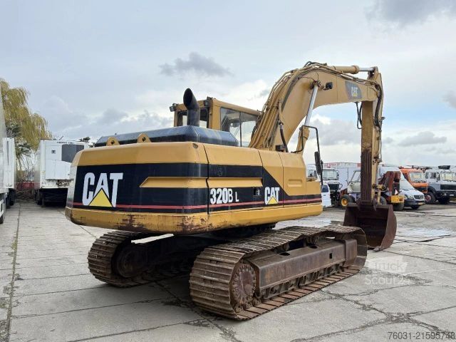 Chain excavator CATERPILLAR 320 BL Excavator Hammerline
