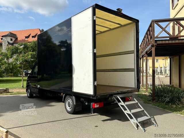 Furgon skrzyniowy VW CRAFTER XXXL KOFFER PORTALTÜREN TREPPE KLIMA