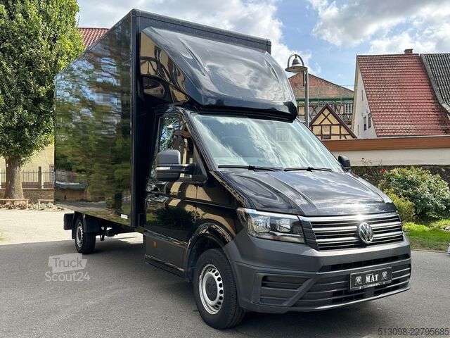 Furgon skrzyniowy VW CRAFTER XXXL KOFFER PORTALTÜREN TREPPE KLIMA