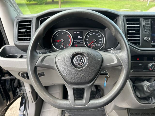 Furgon skrzyniowy VW CRAFTER XXXL KOFFER PORTALTÜREN TREPPE KLIMA