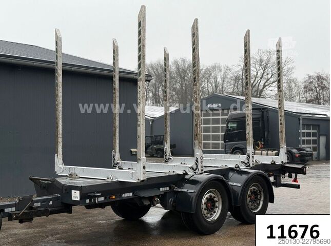 Remolque de troncos  Janzen System T19 Tandemachsen