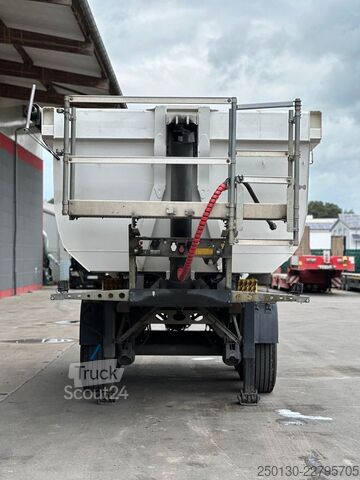 Semirremolque volquete SCHMITZ CARGOBULL SKI 24 SL7.2 Stahlmulde/Rollplane/Liftachse 1+3