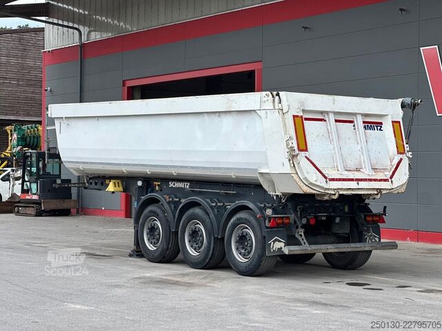 Semirremolque volquete SCHMITZ CARGOBULL SKI 24 SL7.2 Stahlmulde/Rollplane/Liftachse 1+3