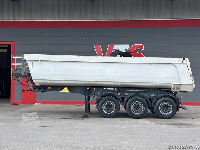 Semirremolque volquete SCHMITZ CARGOBULL SKI 24 SL7.2 Stahlmulde/Rollplane/Liftachse 1+3