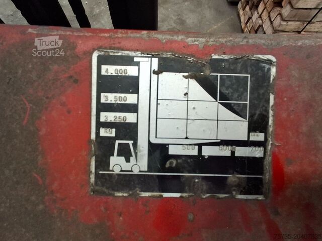 Вилковий навантажувач LINDE H 40 D