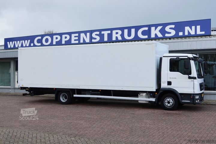 Box body MAN TGL 12.220 Bak + Palfinger klep 1500 KG   € 29...