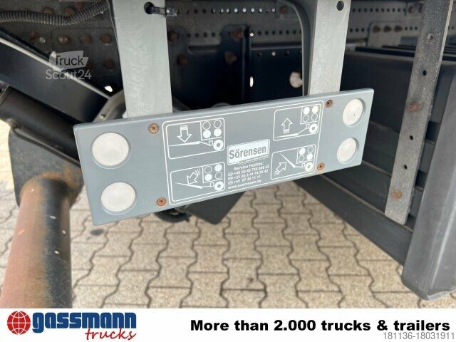 Pick-up van Mercedes-Benz Atego 818/23 L 4x2 mit Sörensen LBW