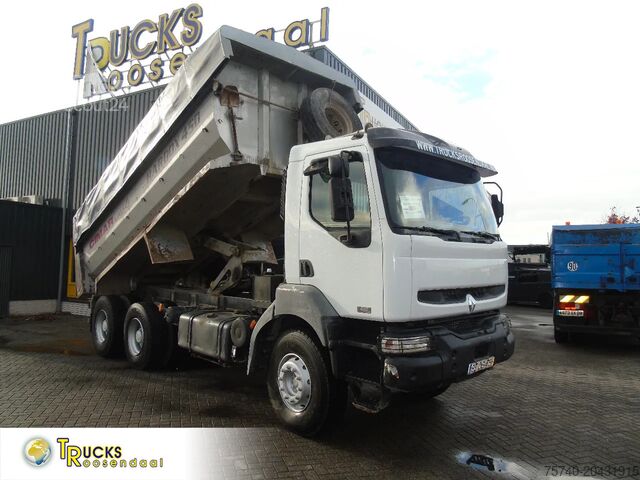 Tipper Renault Kerax 420 DCI + MANUAL + SPRING + 6X4 + PERFECT