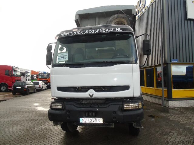 Tipper Renault Kerax 420 DCI + MANUAL + SPRING + 6X4 + PERFECT