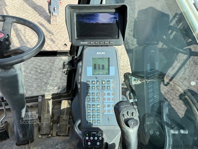 Mobiele graafmachine ATLAS 150 W blue,Verstellausleger, Hammer + Greifer