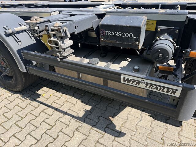 Semiremorcă frigorifică web trailer LPRS 24  3 Achs Container- Chassis incl. Generator TranscoolWenig Benutzt