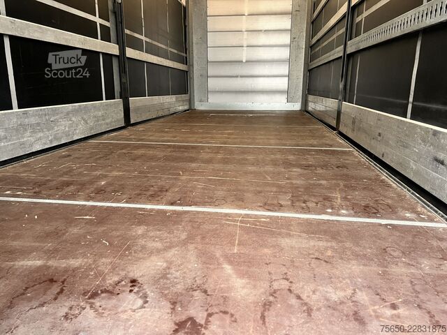 Remorcă deschisă cu prelată Fliegl TPS135  13,5 t Tandemplanenanhänger, neuwertig