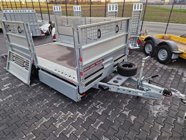 Aanhangwagen voor bouwmachines Brian James Trailers 476- Universal Maschinen Transporter