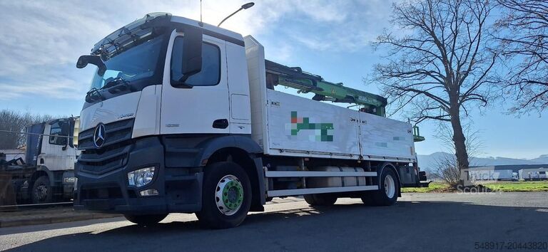 Lapos platós Mercedes-Benz 1835 Antos 4x2 Klima 1-Hand