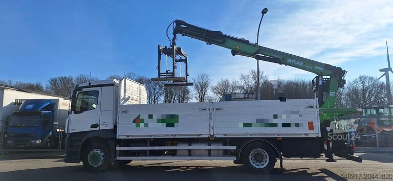 Lapos platós Mercedes-Benz 1835 Antos 4x2 Klima 1-Hand