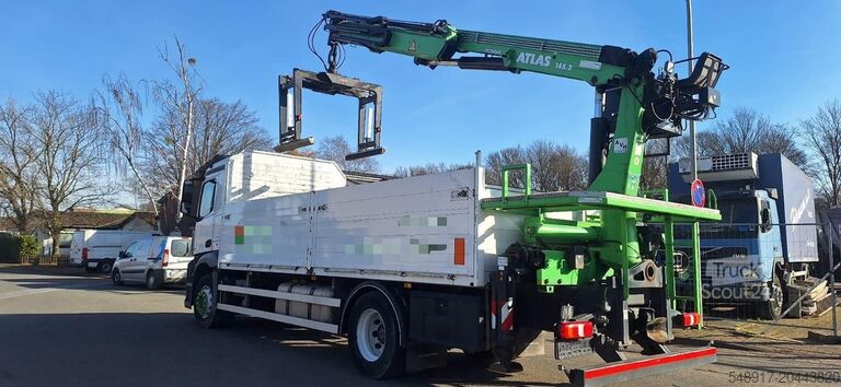 Lapos platós Mercedes-Benz 1835 Antos 4x2 Klima 1-Hand